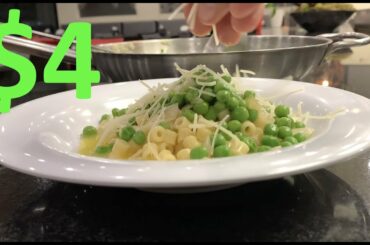Cheap recipe for dinner | pasta e piselli | MMMMMIKEYT