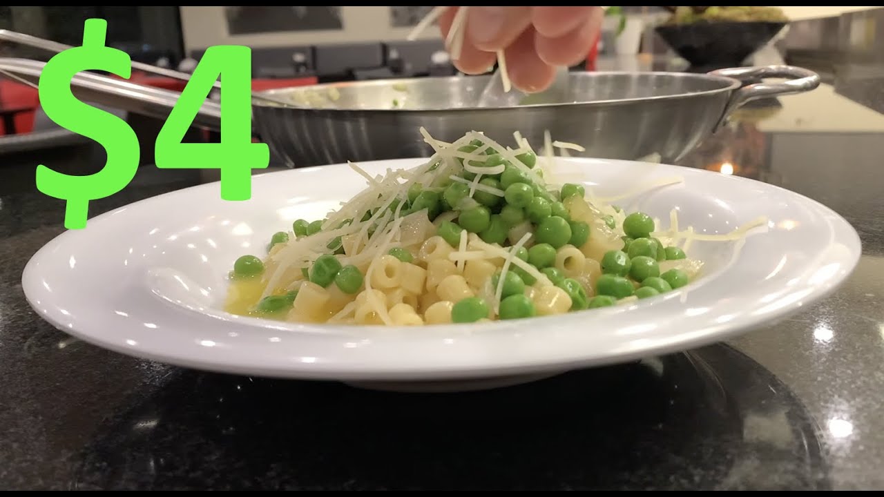 Cheap recipe for dinner | pasta e piselli | MMMMMIKEYT Cheap recipe for dinner | pasta e piselli | MMMMMIKEYT