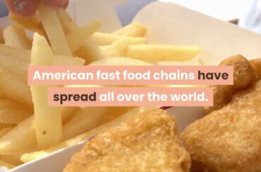 Which is the biggest cuisine in the world?French, Italian or American?Is fast food a cuisine?