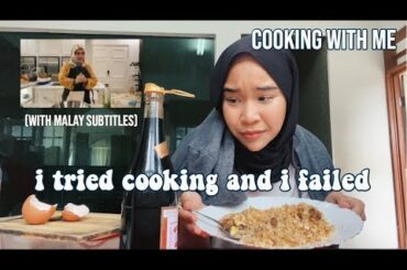 i tried to follow cheminahsayang’s recipe (with malay subtitles)