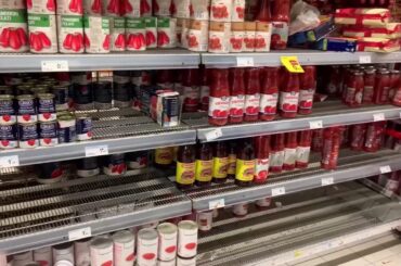 Virus Outbreak Drives Italians to Panic-Buying of Masks and Food