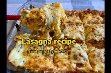 LASAGNA | Special Italian Dish with Mutton Keema | ரெஸ்டாரெண்ட் ஸ்டைல் LASAGNA வீட்டிலேயே செய்யலாம்