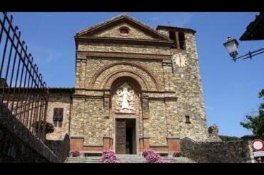 Church of St. Mary, Panzano in Chianti, Greve in Chianti, Florence, Tuscany, Italy, Europe