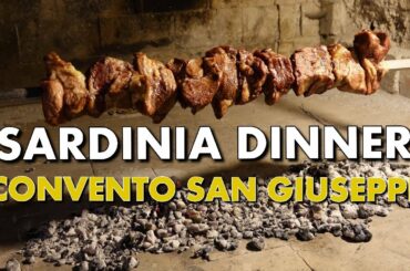 SARDINIA FOODIE ADVENTURE - DINNER AT THE CONVENTO SAN GIUSEPPE IN CAGLIARI