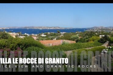 Villa Le Rocce di Granito - with nice view and beautiful granitic rocks  - Sardinia - Porto Rafael