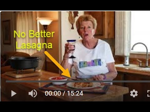 Lasagna With Italian Sausage in a 12" Dutch oven (2020) Recipe below. Lasagna With Italian Sausage in a 12" Dutch oven (2020) Recipe below.