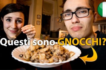 Making gnocchi (GONE WRONG) - Learn Italian, with subs