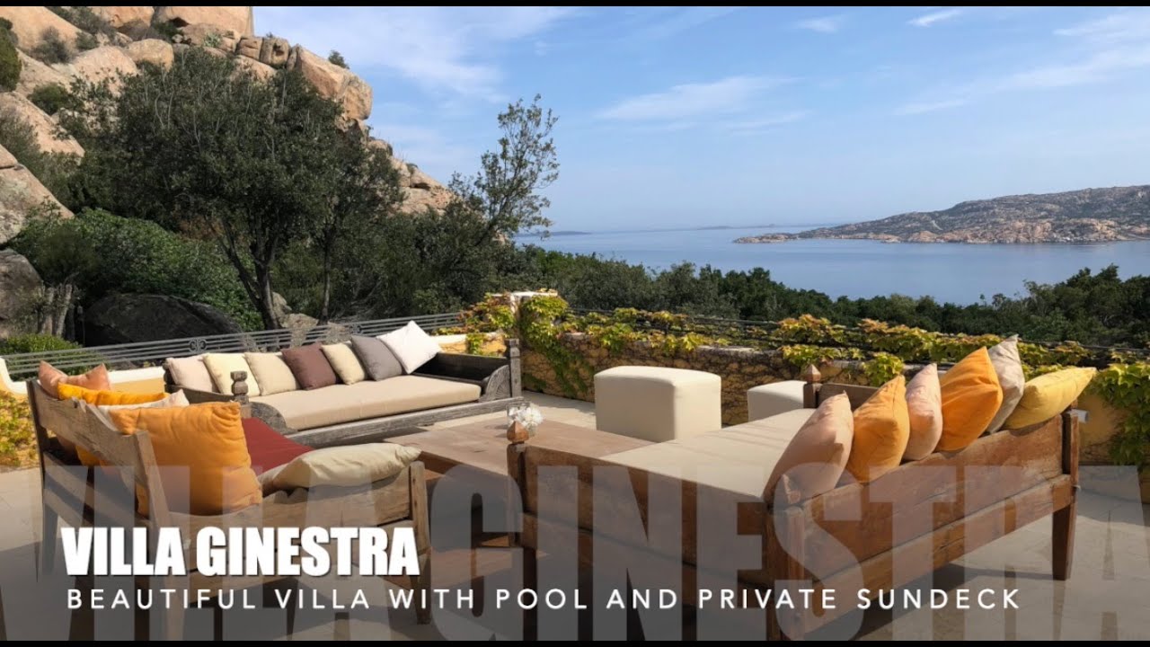 Villa Ginestra – with pool and private sundeck on the sea – Luxury house – Sardinia – Porto Rafael Villa Ginestra - with pool and private sundeck on the sea - Luxury house - Sardinia - Porto Rafael