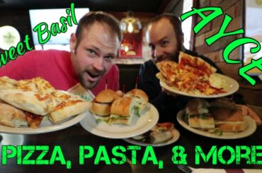 AYCE Pizza & Pasta Buffet l Sweet Basil Italian Restaurant l Cheat Day