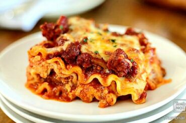 DELICIOUS LASAGNA RECIPE....