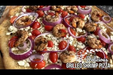 Grilled Shrimp Pizza Recipe