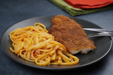 Homemade Fried Chicken Recipe  | How To Make Crispy Fried Chicken And Pasta Tomatto sausce