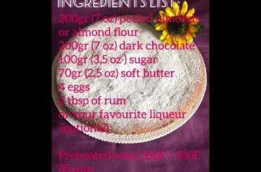 Italian cooking mama / Caprese cake, torta caprese