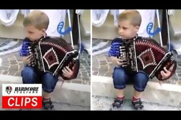 Skilled 5 Year Old Italian Accordion Player!