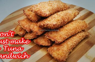 LEVEL UP YOUR TUNA SANDWICH AND TURN IT INTO A GOLDEN CRISPY TUNA PIE!!!