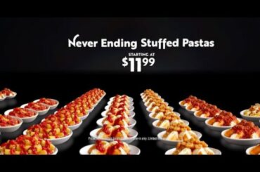 Never Ending Stuffed Pastas at Olive Garden