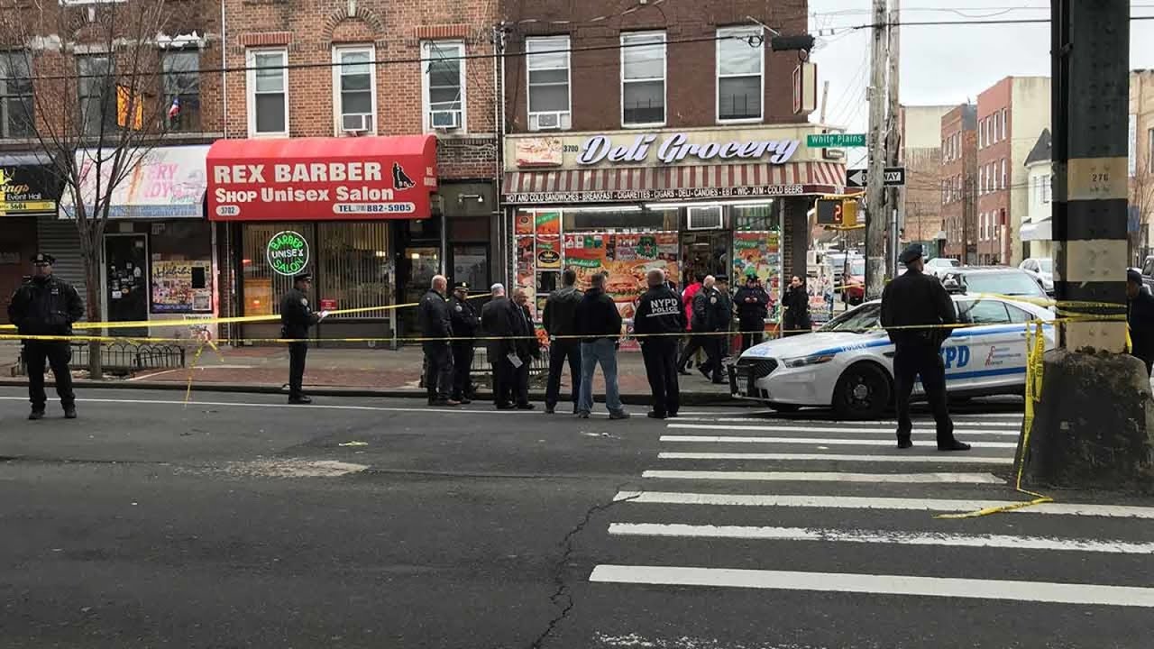 Newly engaged worker shot dead in Bronx deli; suspects in custody Newly engaged worker shot dead in Bronx deli; suspects in custody