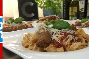 How to cook the Ultimate Pasta with fresh Salsiccia and Tomato Sauce|Nonna Reciepe |by Marcofoodie90