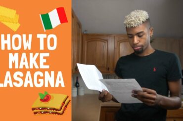 Cook With Me! | How to Make Italian Lasagna
