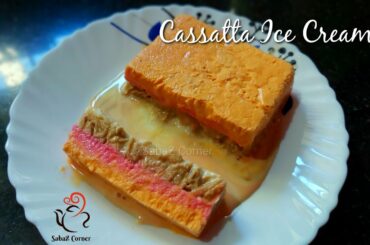 Cassata Ice Cream | Homemade Layered Ice Cream