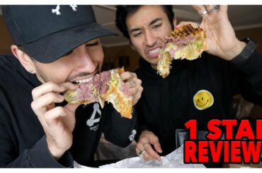Eating At The WORST Reviewed Sandwich Deli Restaurant In My City (Los Angeles)