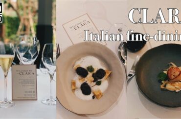 CLARA Bangkok : Italian Fine-Dining by Chef Christian Martena and his wife Clara