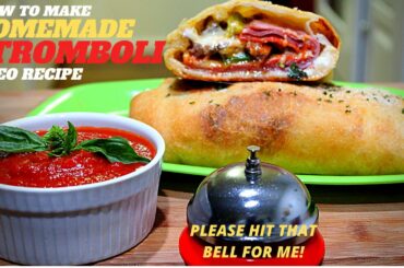 BEST STROMBOLI} HOWTO MAKE DELICIOUS HOMEMADE STROMBOLI IN VEL DOGGS KITCHEN VIDEO RECIPE IN 2020