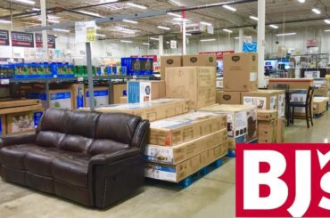 BJ'S WHOLESALE CLUB FURNITURE SOFAS ARMCHAIRS HOME DECOR SHOP WITH ME SHOPPING STORE WALK THROUGH