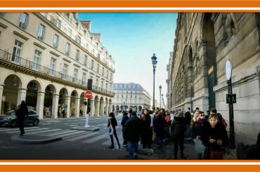 Walking in PARIS - Rue De RIVOLI 4K UHD