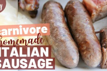 HOMEMADE ITALIAN SAUSAGE | Benign Seasonings | CARNIVORE DIET RECIPES
