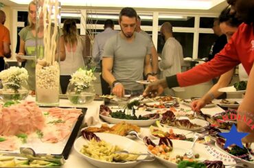 Life Style Sun Rise Beach Pool Sunset  Dinner &  Italian Wines Food