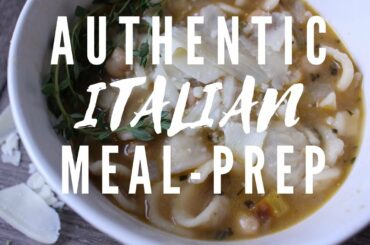 Authentic Italian Meal Prep: Italian Chickpea Casserole