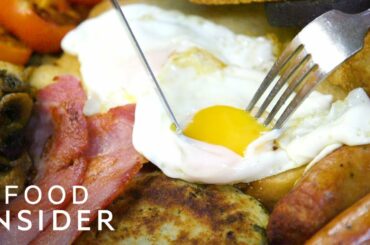 London’s Most Authentic Cockney English Breakfast At E. Pellicci |  Legendary Eats