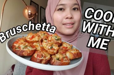 Bruschetta With Tomato And Basil Easy Recipe (Super Crunchy) | Cook With Me