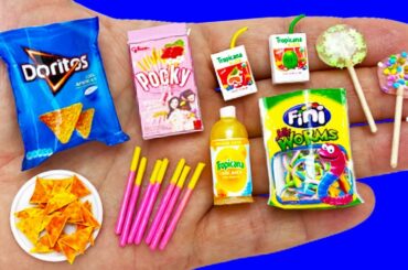 11 DIY MINIATURE FOOD AND DRINKS HACKS AND CRAFTS !!!!