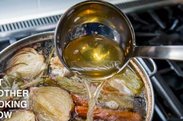 how to PREP BONE BROTH and NEVER buy BOXED STOCK again (brodo di carne)