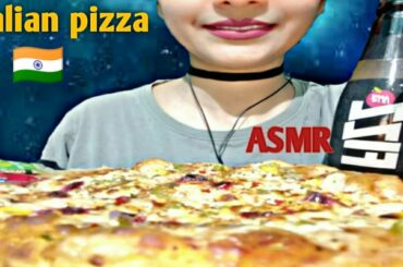 ASMR: eating  pizza ,italian pizza mukbang|| Everything fresh|| no talking
