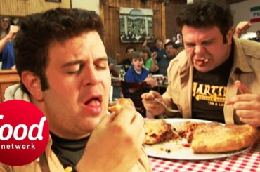 Holy Moly! Can Adam Finish This 5 Lb Stromboli? | Man v Food