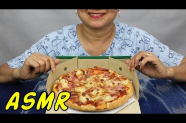 ASMR • Hawaiian Pizza Lunch • Eating Sounds • Light Whispers • Nana Eats