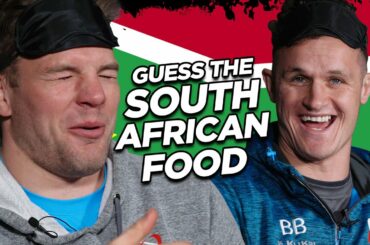 Guess the South African food | Ulster Rugby’s Blind Taste Test