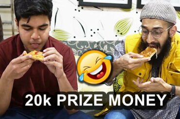 WHO EATS PIZZA FAST CHALLENGE 🔥 ft. My Sala!