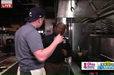 Kenny's sampling Southern Italian Cuisine at Rosso Italia