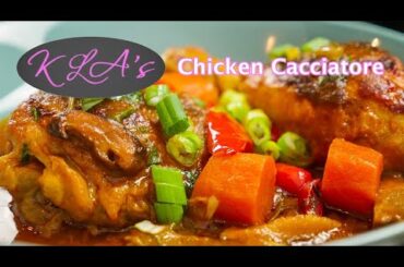 Chicken Cacciatore Recipe | KLA Kreations
