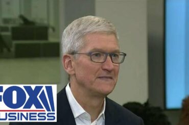 Exclusive: Apple CEO Tim Cook talks coronavirus, working with Trump