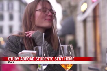 CORONAVIRUS: Students studying abroad sent home from Italy