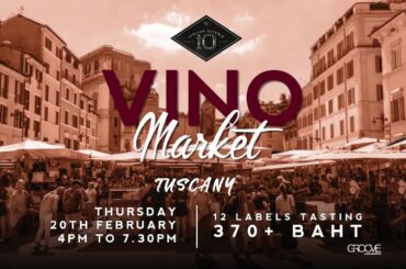 (20 Feb 2020) 𝐕𝐈𝐍𝐎 𝐌𝐀𝐑𝐊𝐄𝐓 @ iO Italian Osteria, Bangkok