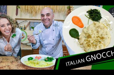 ITALIAN GNOCCHI / Italian Cuisine / How To Make Italian Gnocchi /