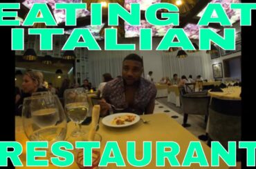 Sandos Playacar I Episode 9 I Dinner At The Italian Restaurant And Getting Crepes Before The Show