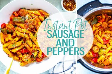 Instant Pot Sausage & Peppers