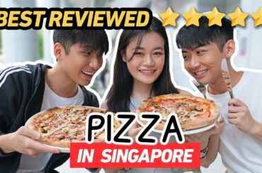 Eating at the BEST REVIEWED PIZZA RESTAURANT in Singapore!